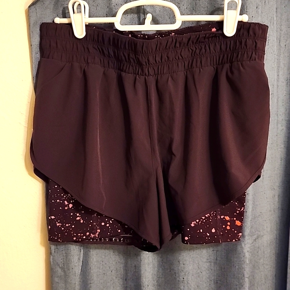 Athleta size small 2-in-1 shorts
